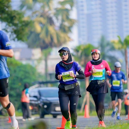 Race photo from BOGORUN 2026