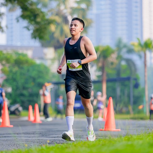Race photo from BOGORUN 2026