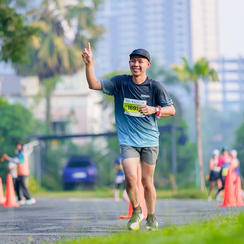Race photo from BOGORUN 2026