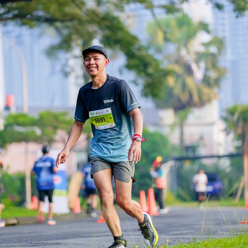 Race photo from BOGORUN 2026