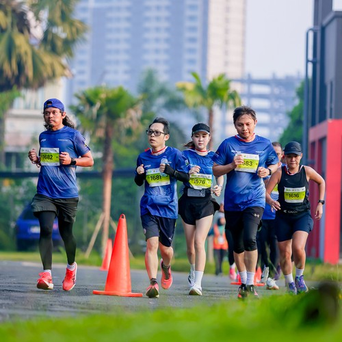Race photo from BOGORUN 2026