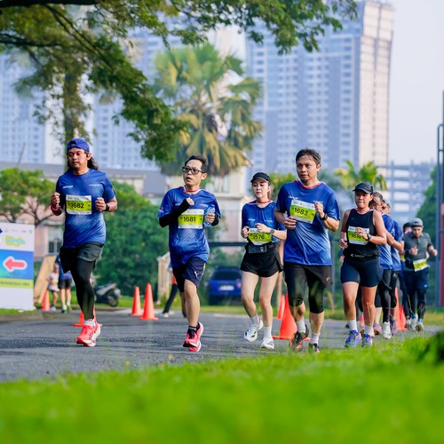 Race photo from BOGORUN 2026
