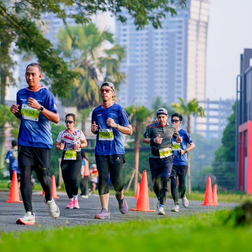 Race photo from BOGORUN 2026