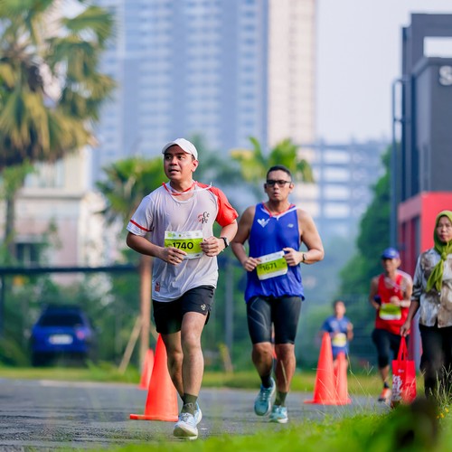 Race photo from BOGORUN 2026