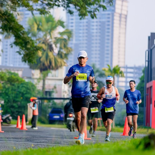 Race photo from BOGORUN 2026
