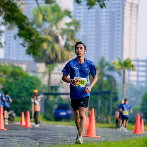 Race photo from BOGORUN 2026
