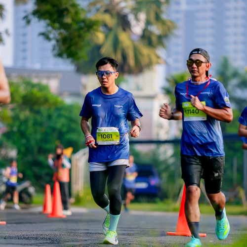 Race photo from BOGORUN 2026
