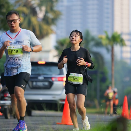 Race photo from BOGORUN 2026