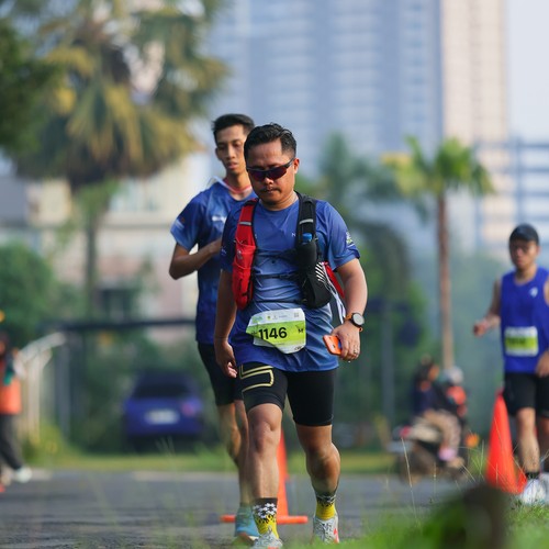 Race photo from BOGORUN 2026