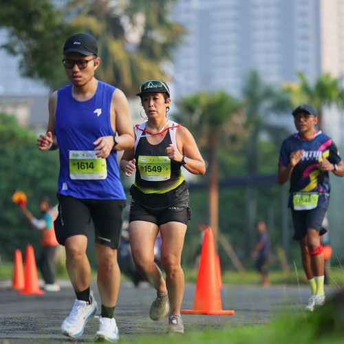 Race photo from BOGORUN 2026