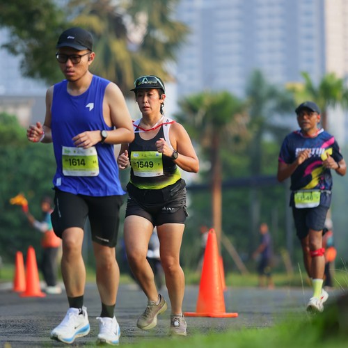 Race photo from BOGORUN 2026