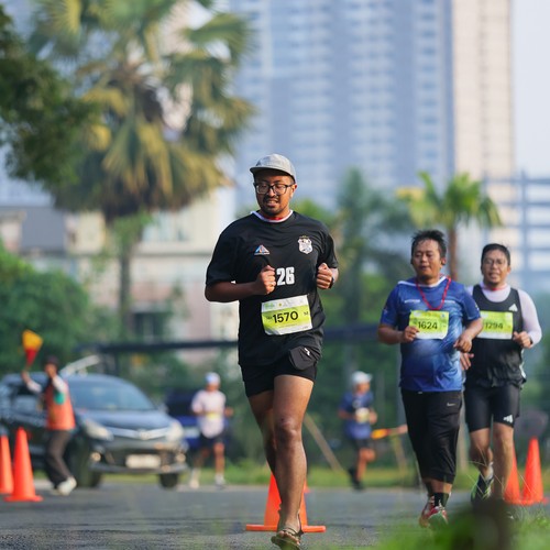 Race photo from BOGORUN 2026