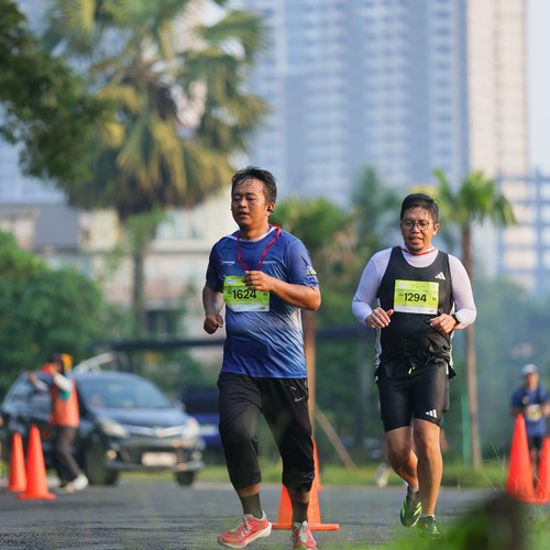 Race photo from BOGORUN 2026
