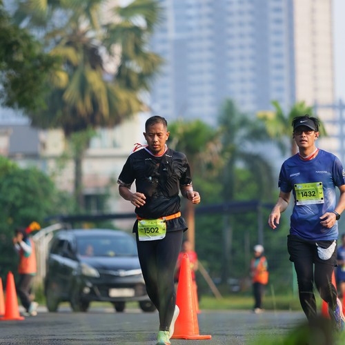Race photo from BOGORUN 2026