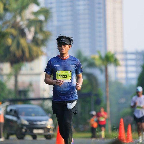 Race photo from BOGORUN 2026
