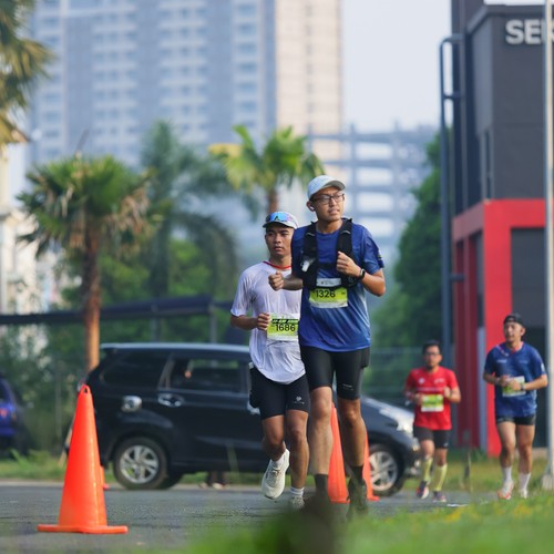 Race photo from BOGORUN 2026