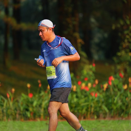 Race photo from BOGORUN 2026