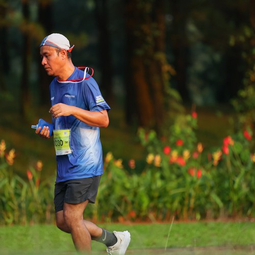 Race photo from BOGORUN 2026