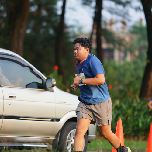 Race photo from BOGORUN 2026