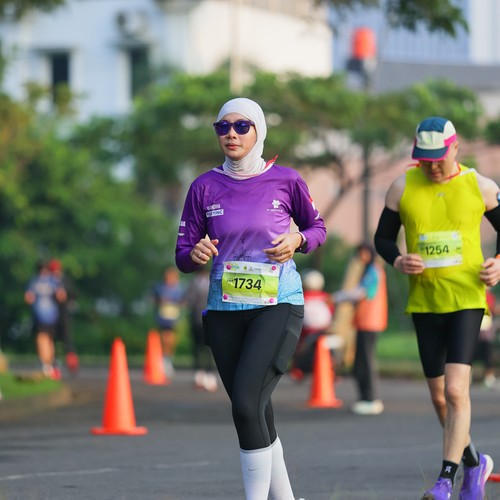 Race photo from BOGORUN 2026