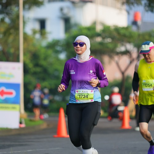 Race photo from BOGORUN 2026