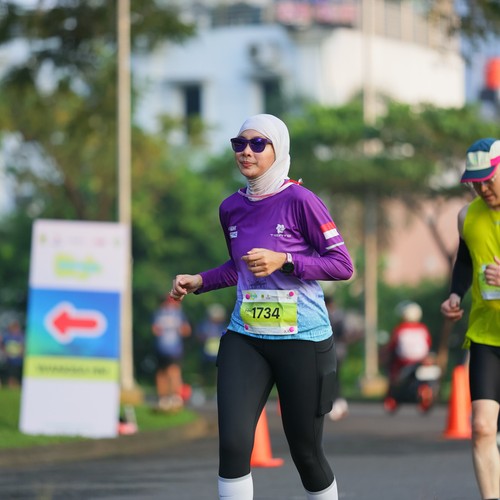 Race photo from BOGORUN 2026