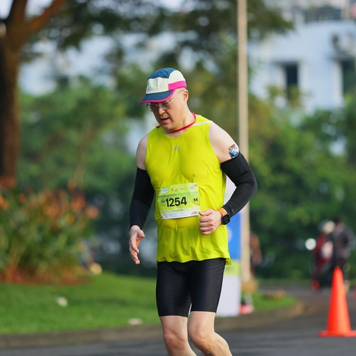 Race photo from BOGORUN 2026