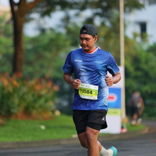 Race photo from BOGORUN 2026