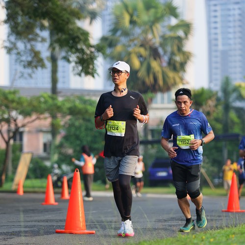 Race photo from BOGORUN 2026