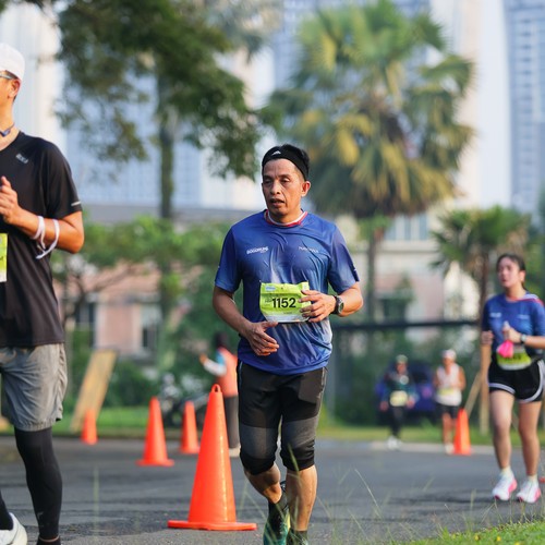 Race photo from BOGORUN 2026