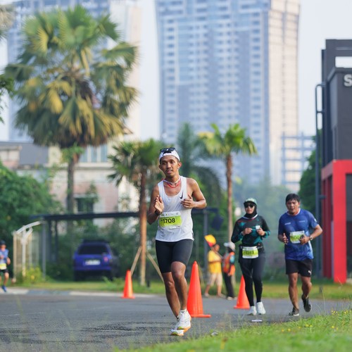 Race photo from BOGORUN 2026