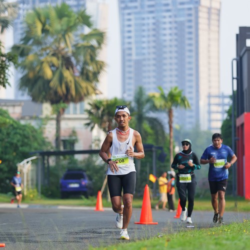 Race photo from BOGORUN 2026