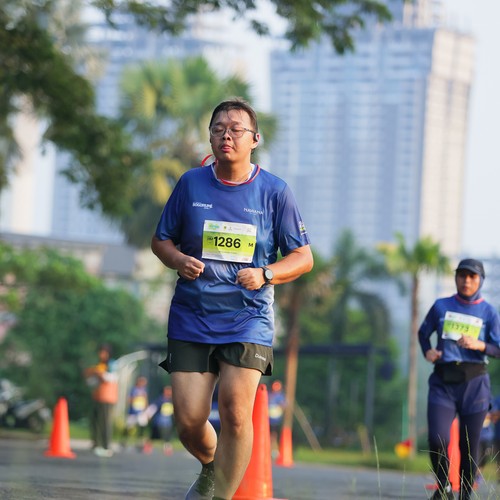Race photo from BOGORUN 2026