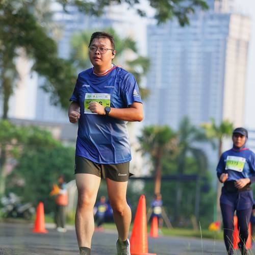 Race photo from BOGORUN 2026