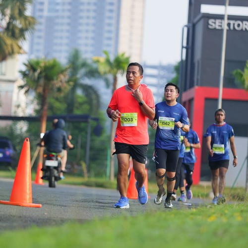 Race photo from BOGORUN 2026