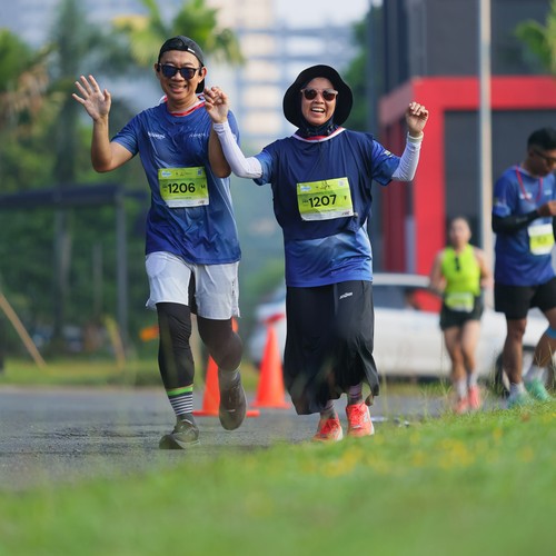 Race photo from BOGORUN 2026