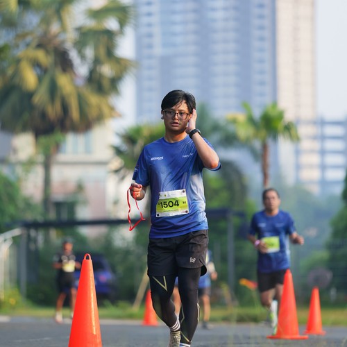 Race photo from BOGORUN 2026
