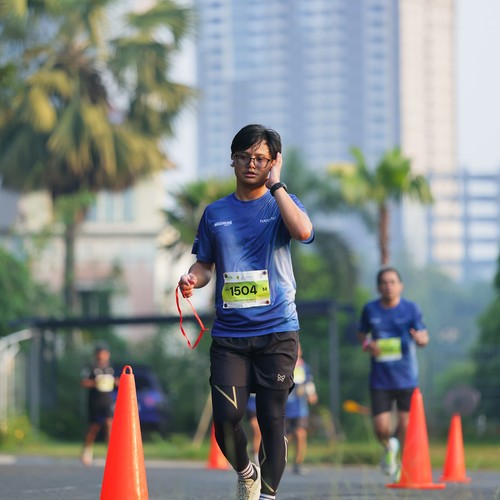 Race photo from BOGORUN 2026