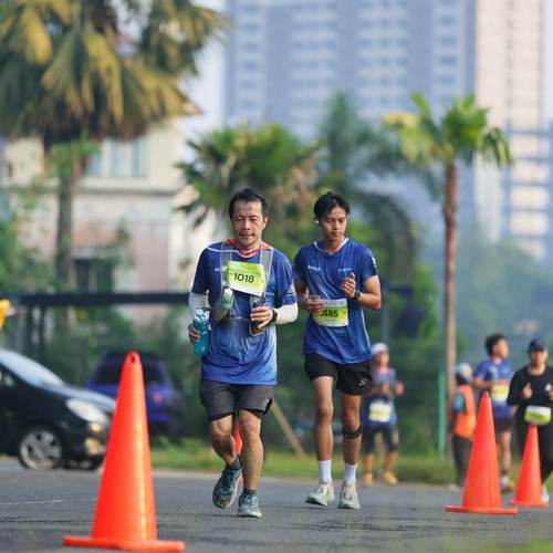 Race photo from BOGORUN 2026