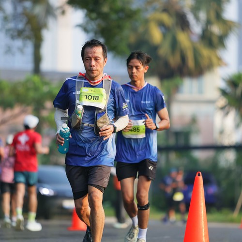 Race photo from BOGORUN 2026