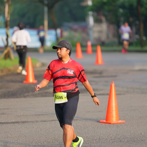 Race photo from BOGORUN 2026