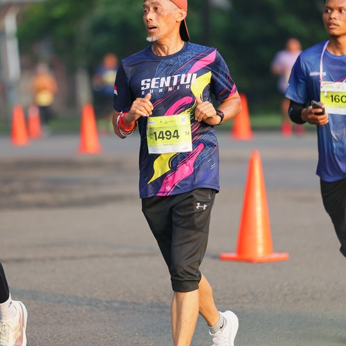 Race photo from BOGORUN 2026