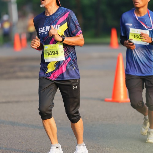 Race photo from BOGORUN 2026
