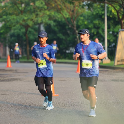 Race photo from BOGORUN 2026