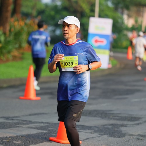 Race photo from BOGORUN 2026