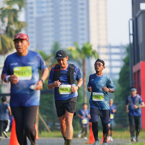 Race photo from BOGORUN 2026