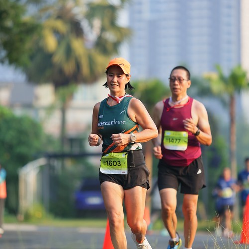 Race photo from BOGORUN 2026