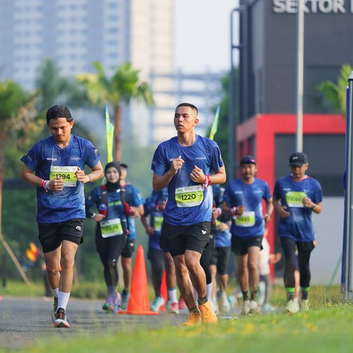 Race photo from BOGORUN 2026