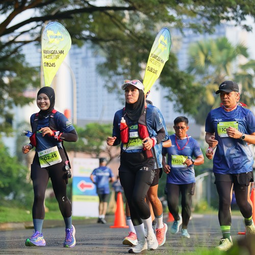 Race photo from BOGORUN 2026