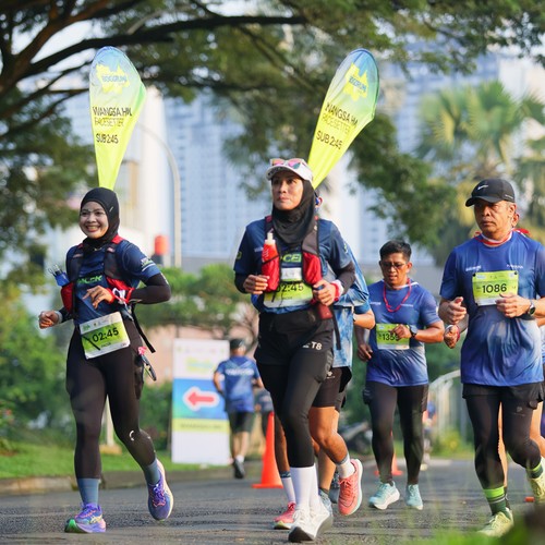 Race photo from BOGORUN 2026